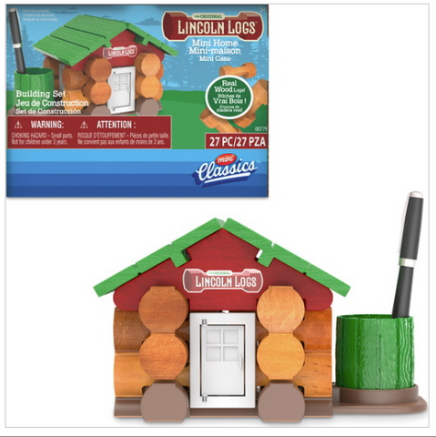 Lincoln Logs Mini Home