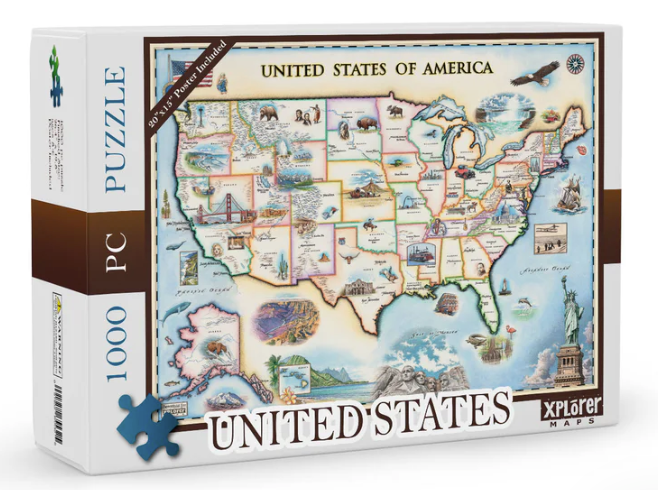 USA Puzzle 1000pc