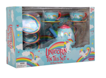 Unicorn Tin Tea Set