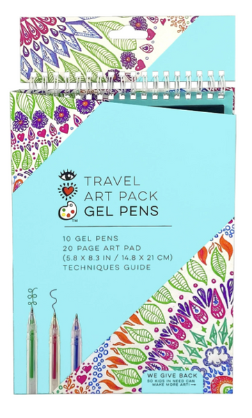 Travel Art Pack Gel Pens