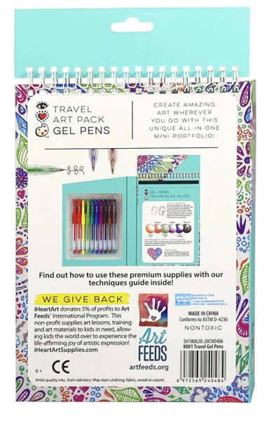 Travel Art Pack Gel Pens