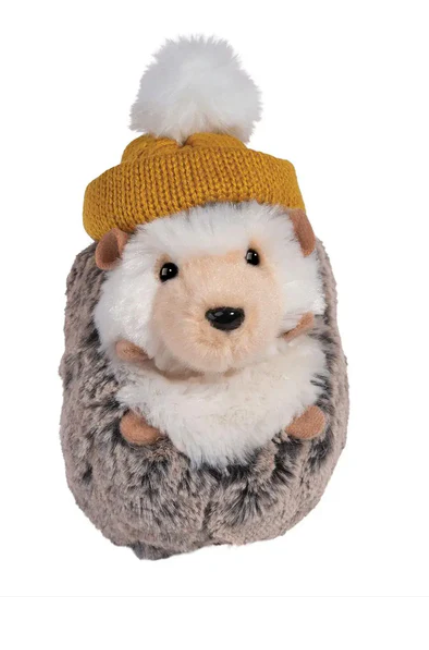 Spunky Hedgehog w/Winter Hat