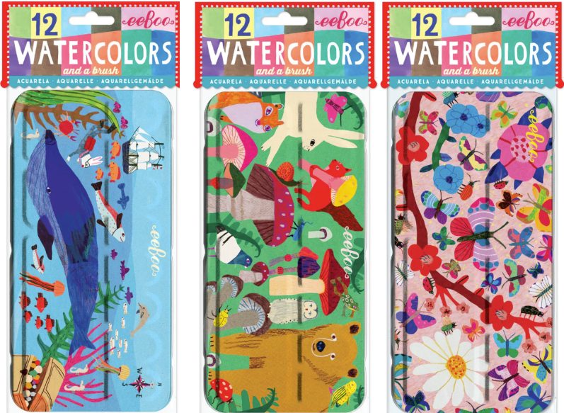 Watercolor Paints Assort.