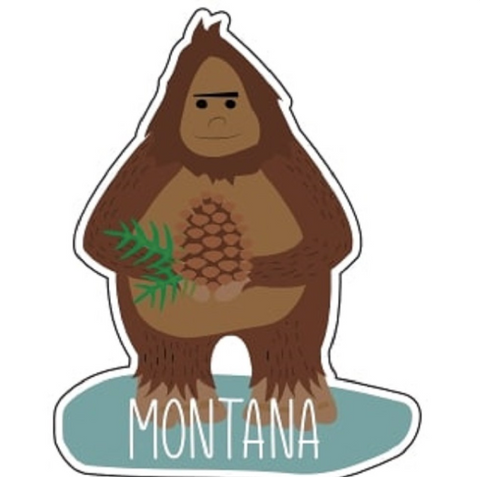 Montana Carnival Bigfoot Stkr