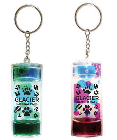 Glacier Key Ring