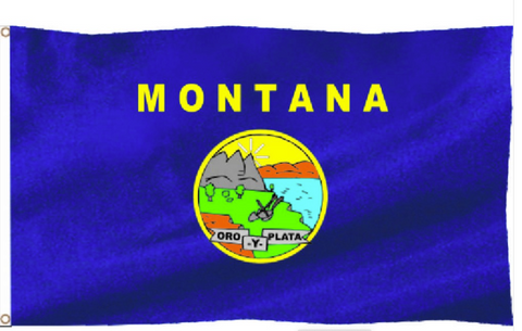 3'X5' Montana Flag