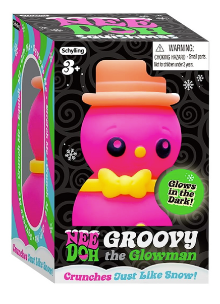 Squishmas Groovy Glowman