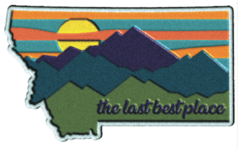 MT State Mountains Patch