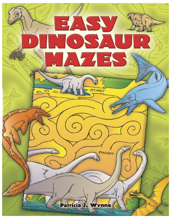 Easy Dinosaurs Mazes