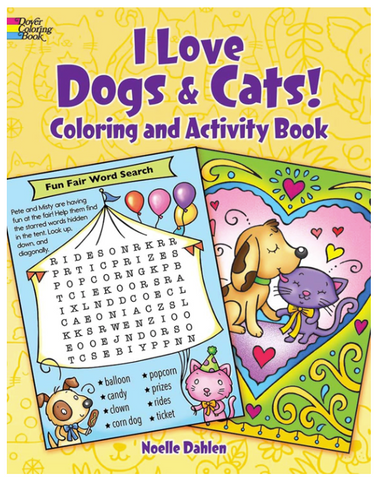 I Love Dogs & Cats Activity & CB