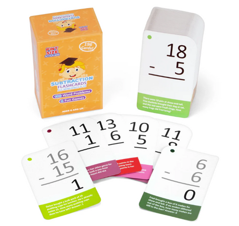 Subtraction Flashcards