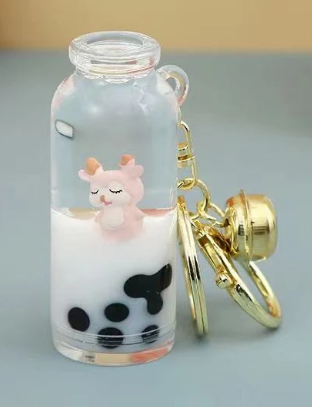 Snow Deer Keycharm