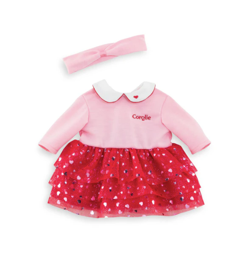 Dress & Headband - Heart 14"