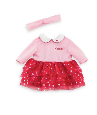 Dress & Headband - Heart 14"