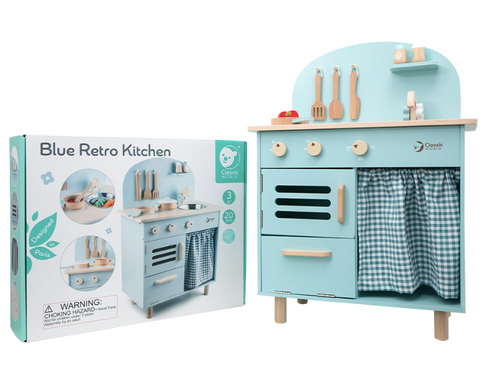 Retro Kitchen Blue