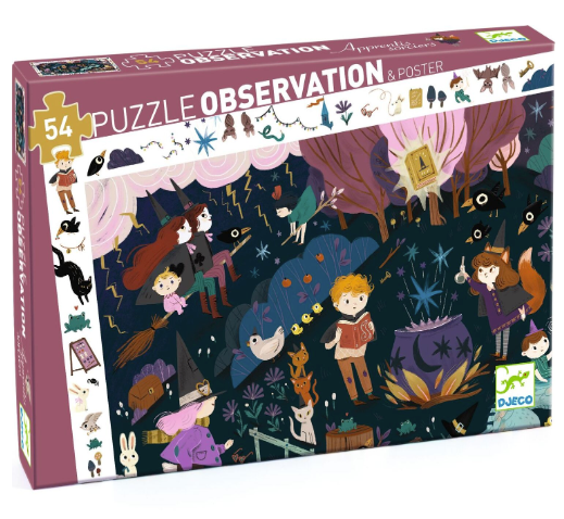 Observ. Puz.-Sorcerers Apprentices 54pc
