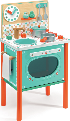 Leo's Wooden Cooker Set (Blue)