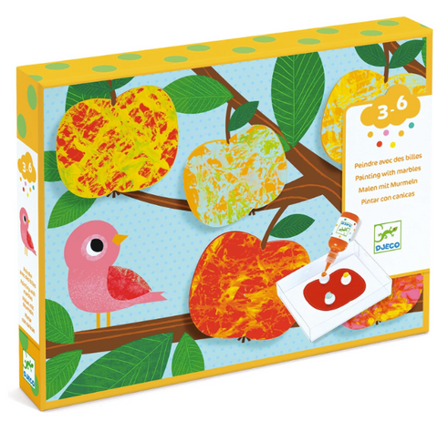 Painting With Marbles