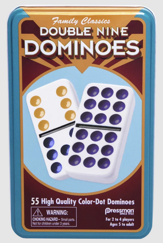 Double Nine Color Dot Dominoes