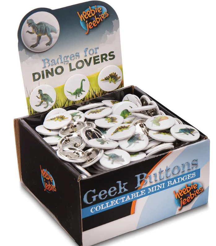 Dino Badges Button