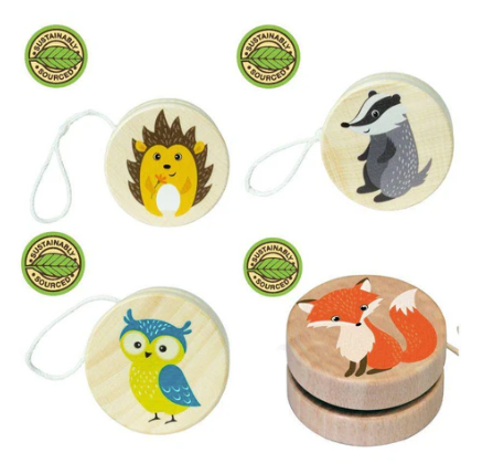 Wooden Wildlife Yoyo