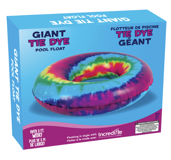 Giant Tye Dye Pool Float