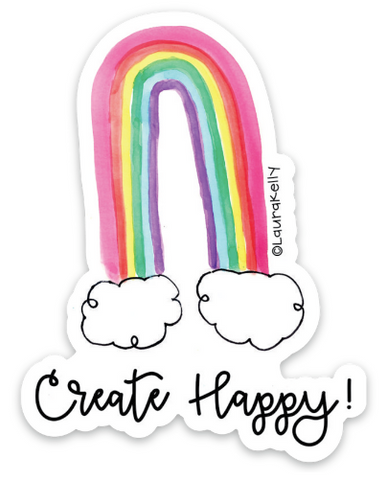 Create Happy Sticker
