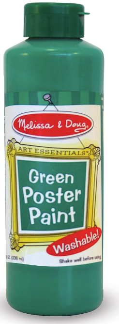 Green Poster Paint