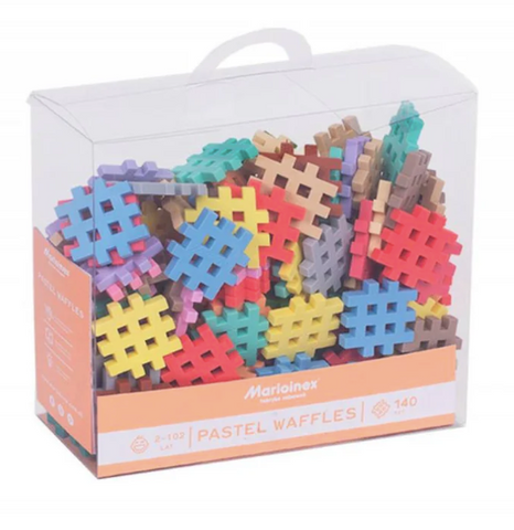 Mini Waffle Pastel 140 pcs