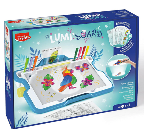 LumiBoard Portable Drawing 64pc Kit