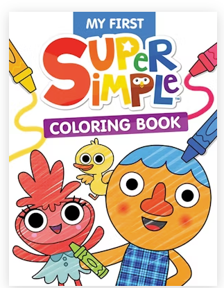 Super Simple Coloring Bk