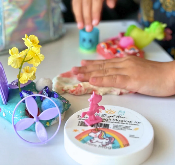 Large Mag. Dough Jar-Unicorn