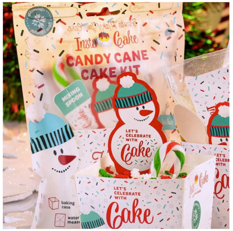 Candy Cane Cake Kit