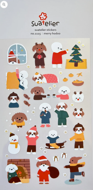 Merry Hodoo Animals Stickers