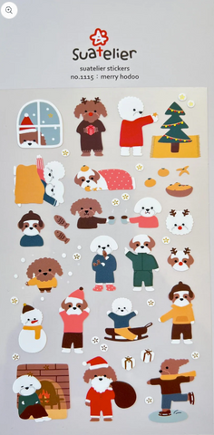 Merry Hodoo Animals Stickers