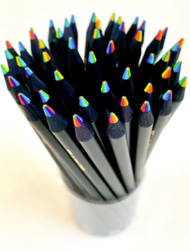 6 In 1 Color Black Pencil