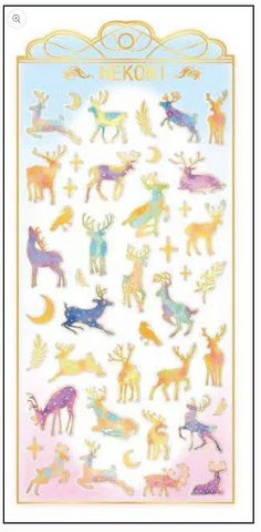 Deer Gel Stickers