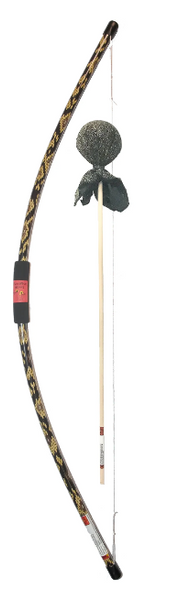 Python Bow W/Gold Metallic Arrow