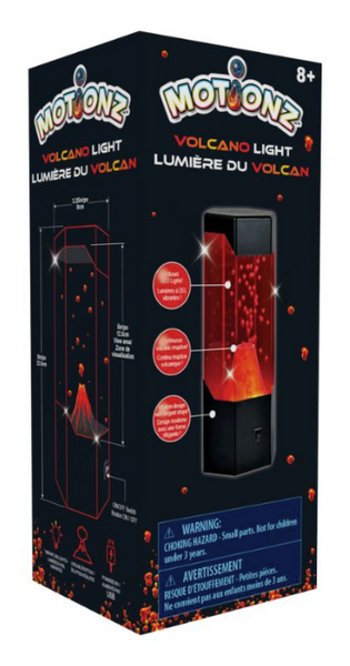 Motionz LED Volcano Lamp