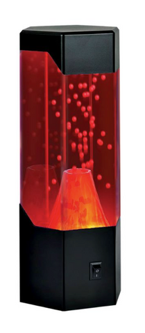 Motionz LED Volcano Lamp