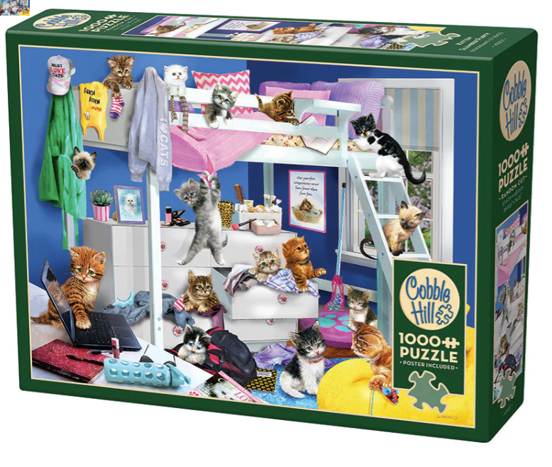 Kitten Slumber Party 1000pc