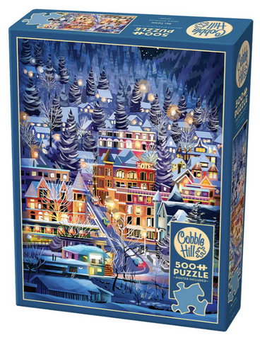 Ski Town 500pc