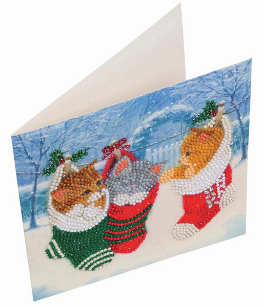 Card Kit: Christmas Kittens