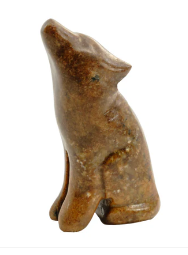 Soapstone Carving Wolf