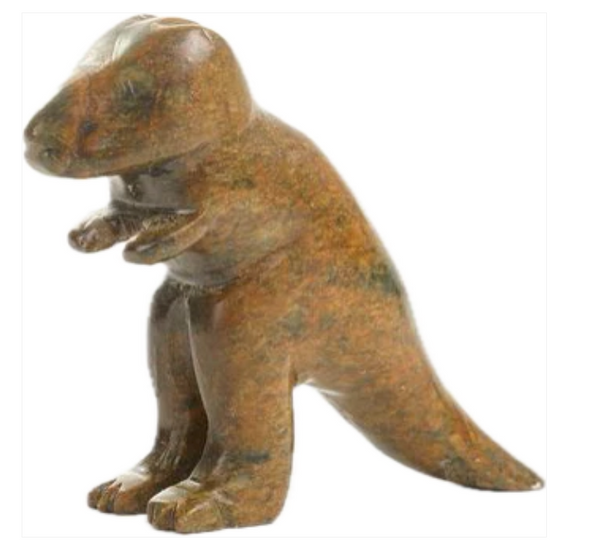 Soapstone Carving T-Rex