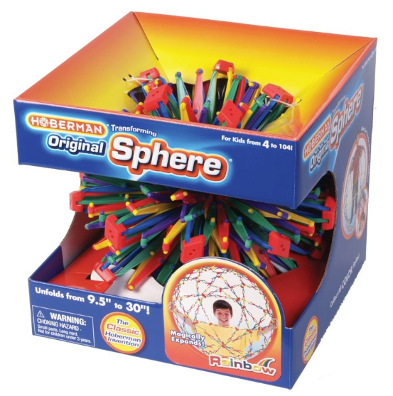 Hoberman Sphere Rainbow