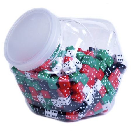 400 Dice in Jar "John Hansen"