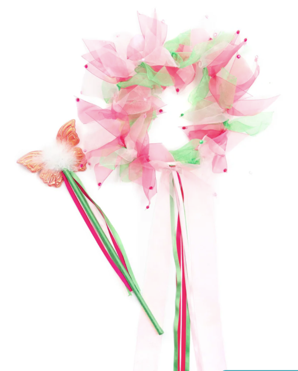 Springtime Fairy Halo & Wand Set