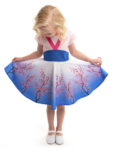 Cherry Blossom Twirl Dress