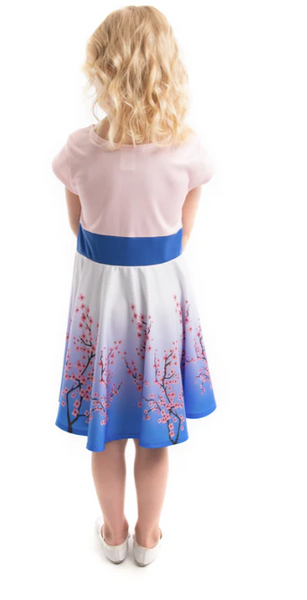 Cherry Blossom Twirl Dress